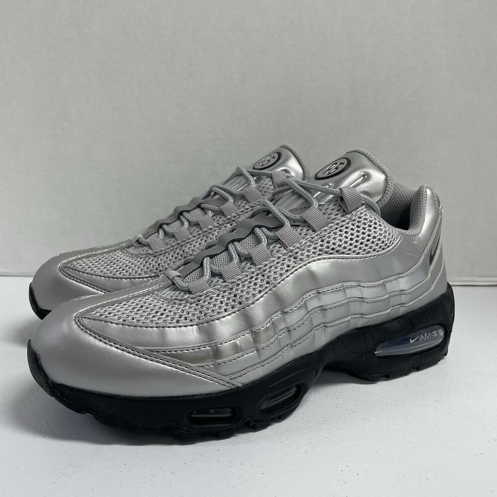 Nike Air Max 95 SE Big Bubble Total 90 Metallic Silver IB6830 002 Size 10 Men